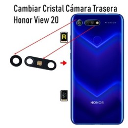 Cambiar Cristal Cámara Trasera Honor View 20