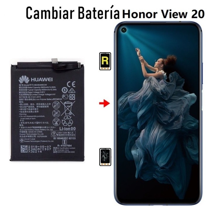 Cambiar Batería Honor View 20