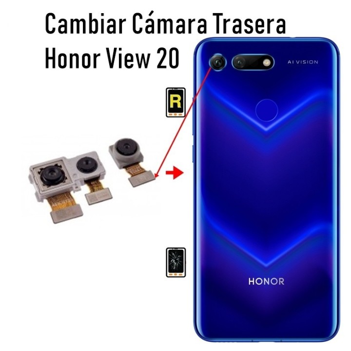 Cambiar Cámara Trasera Honor View 20