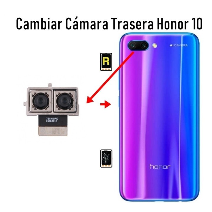 Cambiar Cámara Trasera Honor 10