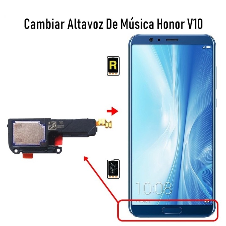 Cambiar Altavoz De Música Honor View 10