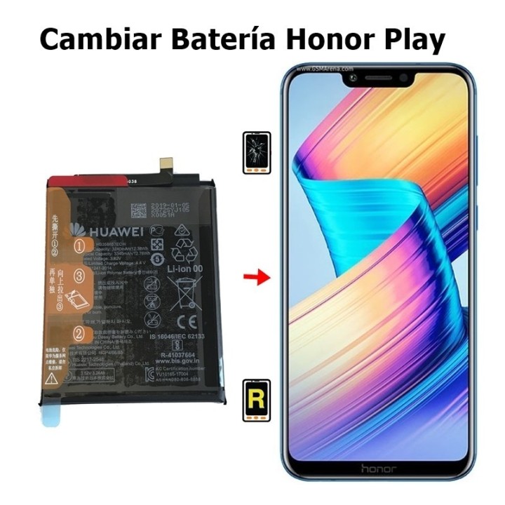 Cambiar Batería Honor Play