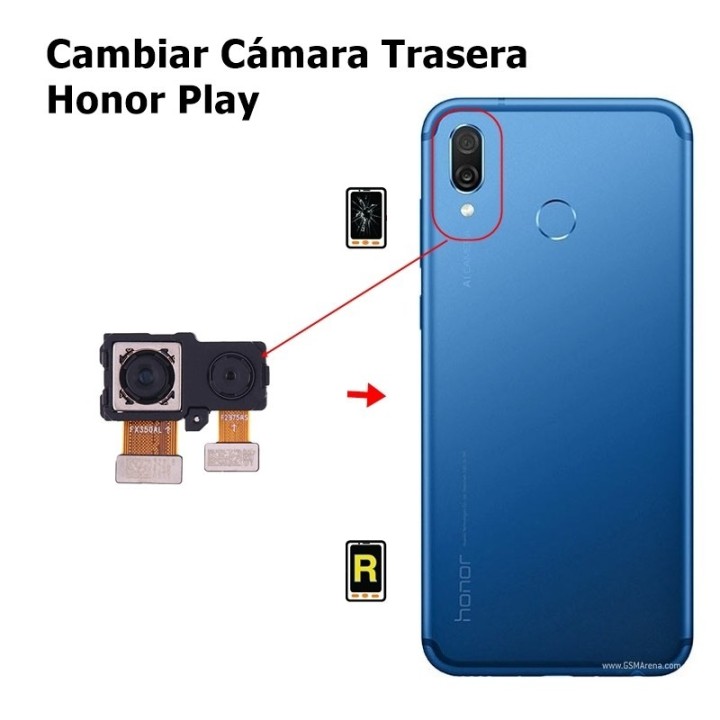 Cambiar Cámara Trasera Honor Play