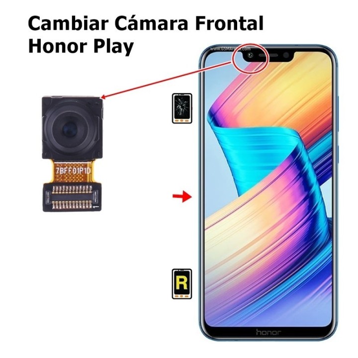 Cambiar Cámara Frontal Honor Play