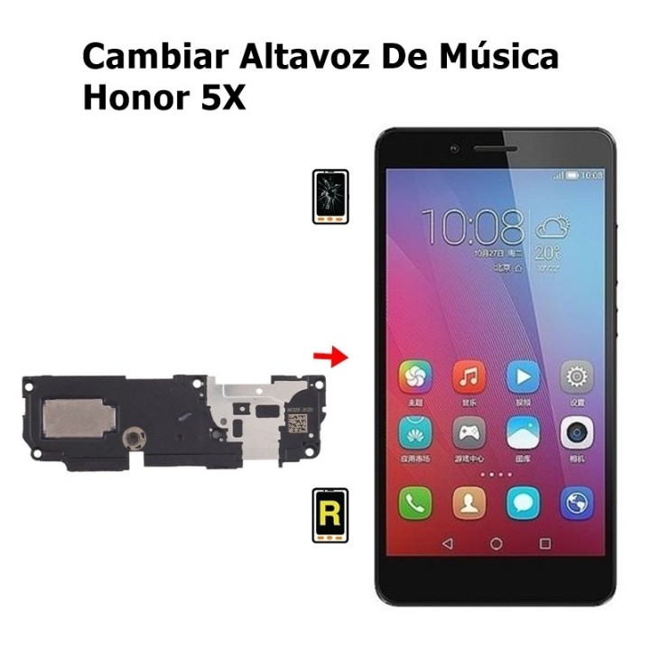 Cambiar Altavoz De Música Honor 5X