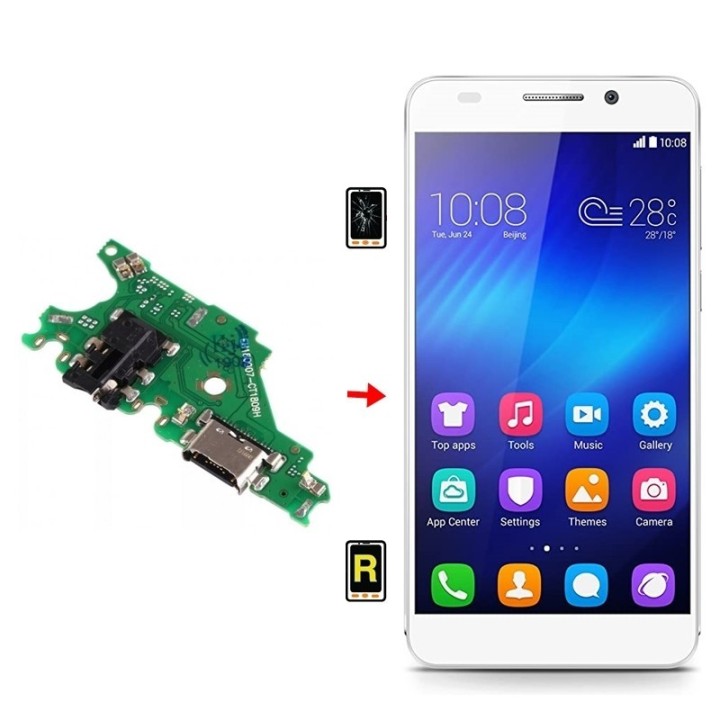 Cambiar Conector De Carga Honor 6A