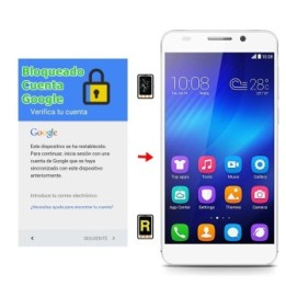 Eliminar Cuenta Google Honor 6C