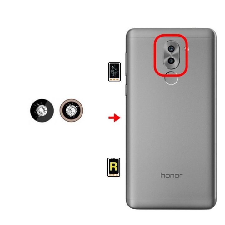 Cambiar Cristal Cámara Trasera Honor 6X Premium