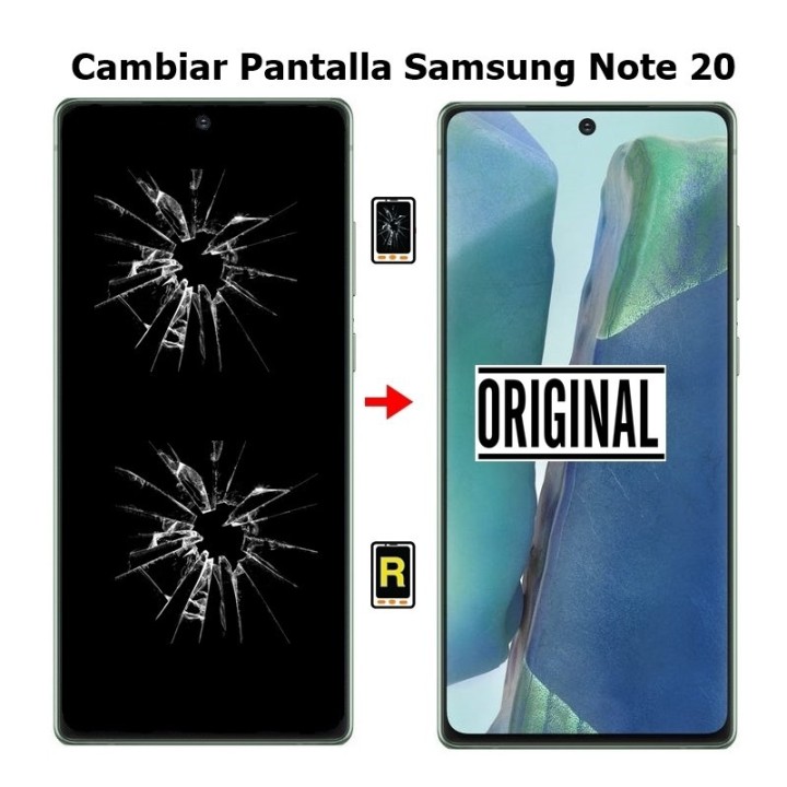 Cambiar Pantalla Samsung Note 20