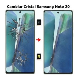 Cambiar Cristal Samsung Note 20
