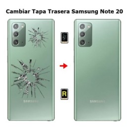 Cambiar Tapa Trasera Samsung Note 20