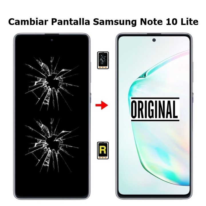 Cambiar Pantalla Samsung Note 10 Lite
