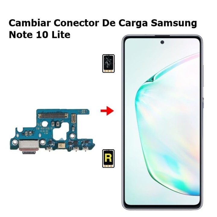 Cambiar Conector De Carga Samsung Note 10 Lite