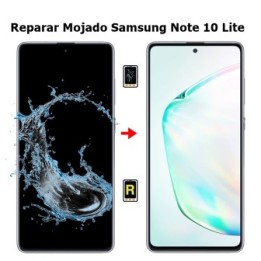 Reparar Mojado Samsung Note 10 Lite