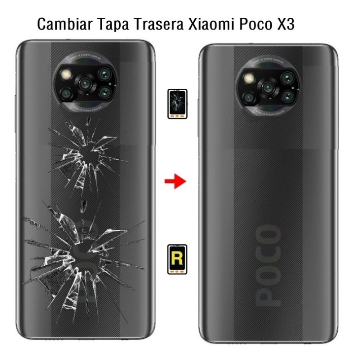 Cambiar Tapa Trasera Xiaomi Poco X3