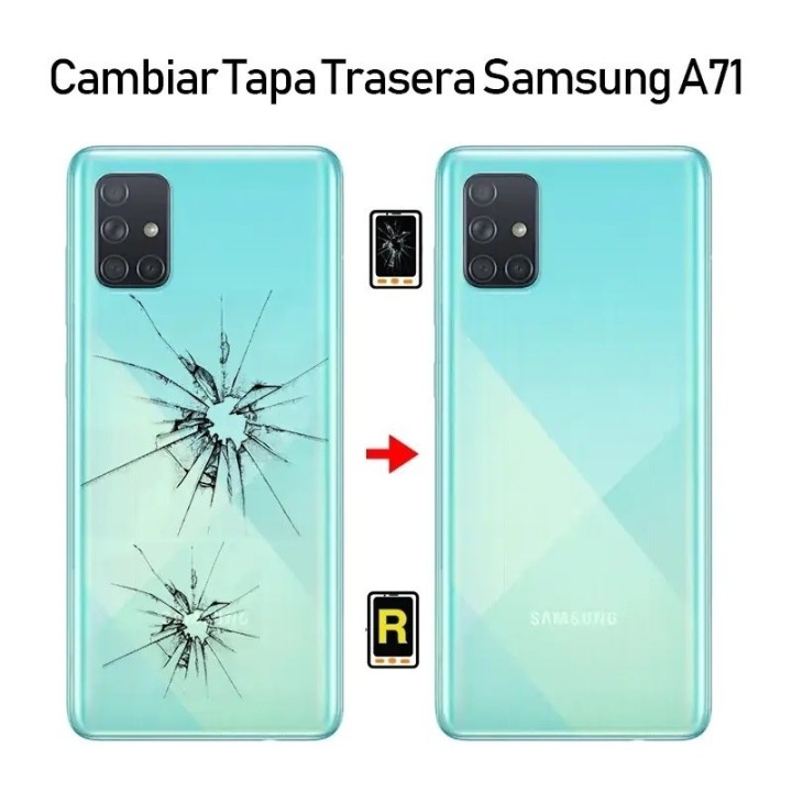 Cambiar Tapa Trasera Samsung Galaxy A71