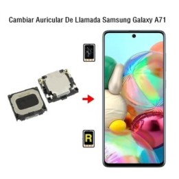 Cambiar Auricular De Llamada Samsung Galaxy A71