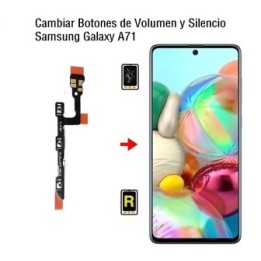 Cambiar Botones de Volumen y Silencio Samsung Galaxy A71