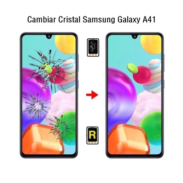 Cambiar Cristal Samsung Galaxy A41