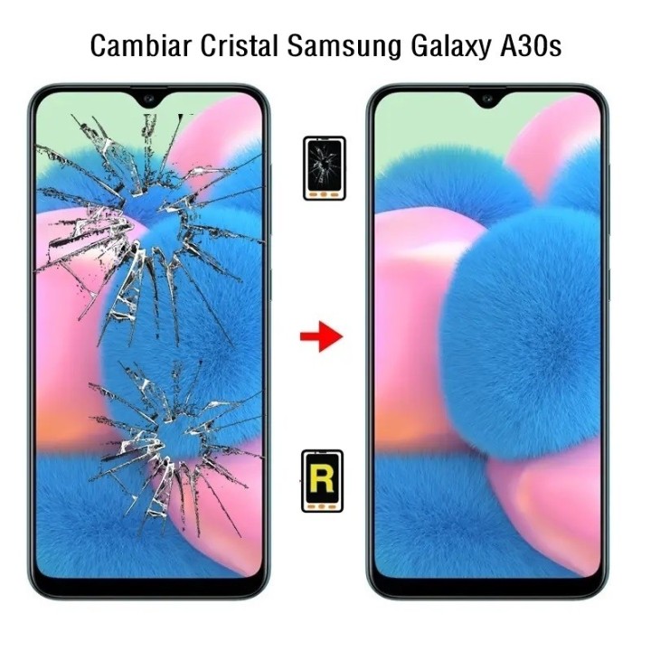 Cambiar Cristal Samsung Galaxy A30s
