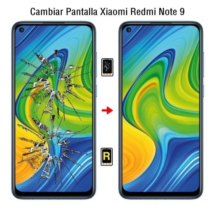 Cambiar Pantalla Xiaomi Redmi Note 9