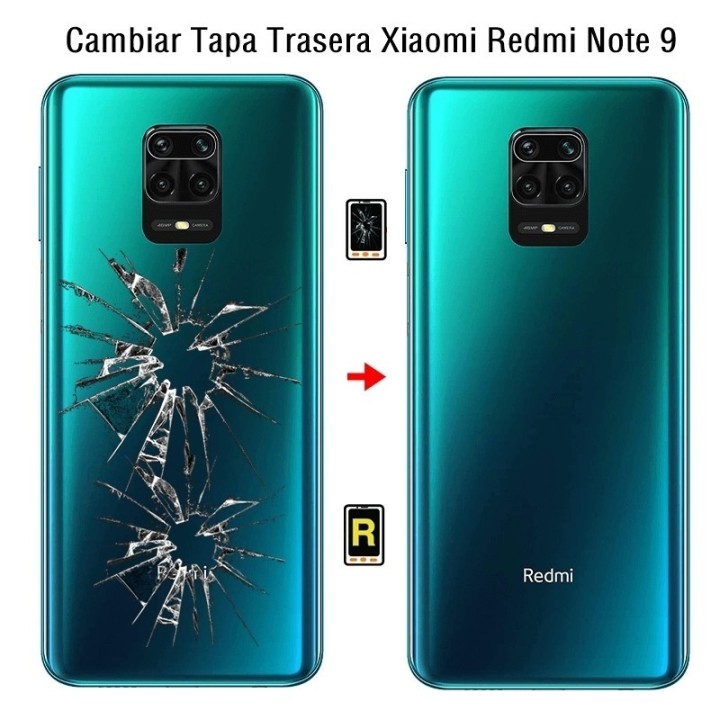 Cambiar Tapa Trasera Xiaomi Redmi Note 9