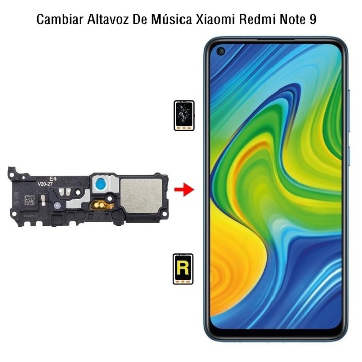 Cambiar Altavoz De Música Xiaomi Redmi Note 9