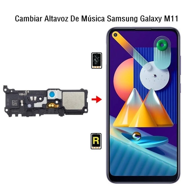 Cambiar Altavoz De Música Samsung Galaxy M11