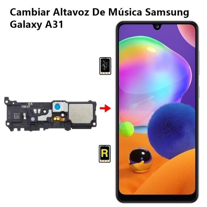 Cambiar Altavoz De Música Samsung Galaxy A31