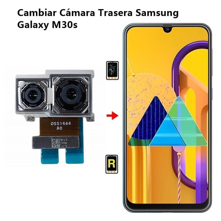 Cambiar Cámara Trasera Samsung Galaxy M30S