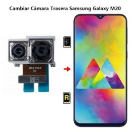 Cambiar Cámara Trasera Samsung Galaxy M20
