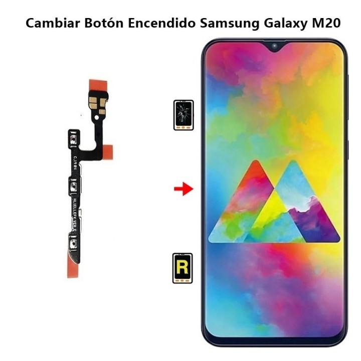 Cambiar Botón Encendido Samsung Galaxy M20