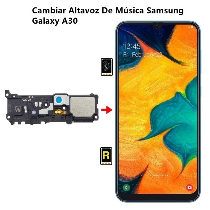 Cambiar Altavoz De Música Samsung Galaxy A30