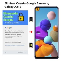 Eliminar Cuenta Google Samsung Galaxy A21S