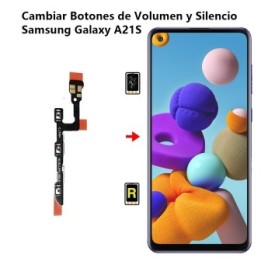 Cambiar Botones de Volumen y Silencio Samsung Galaxy A21S