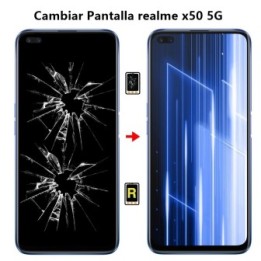 Cambiar Pantalla Realme x50 5G
