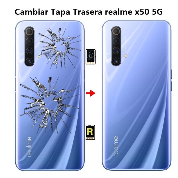Cambiar Tapa Trasera realme x50 5G