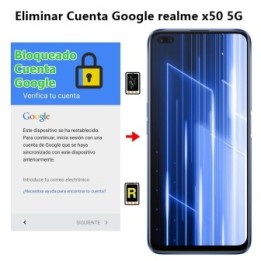 Eliminar Cuenta Google realme x50 5G