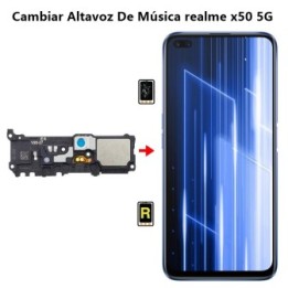 Cambiar Altavoz De Música Realme x50 5G