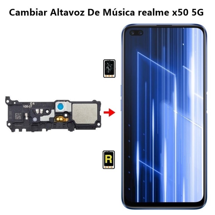 Cambiar Altavoz De Música Realme x50 5G