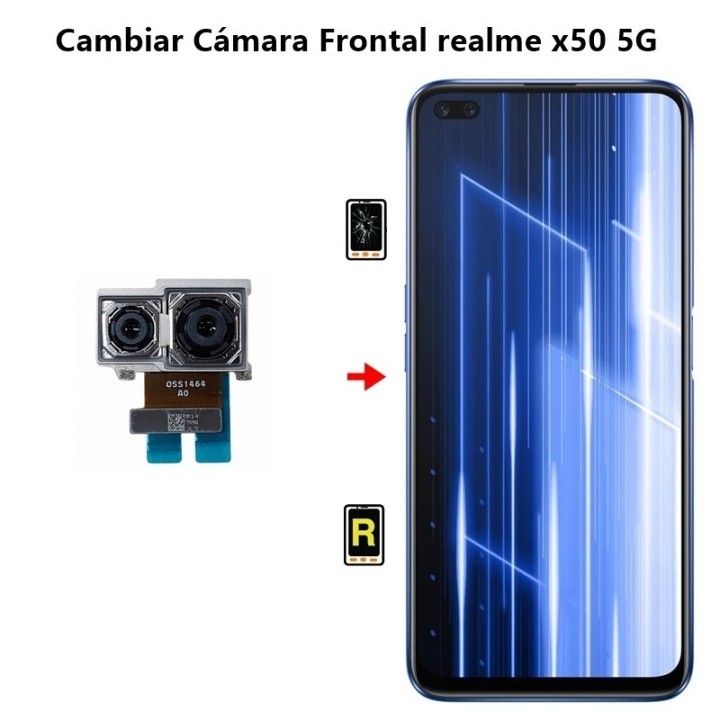 Cambiar Cámara Frontal Realme x50 5G