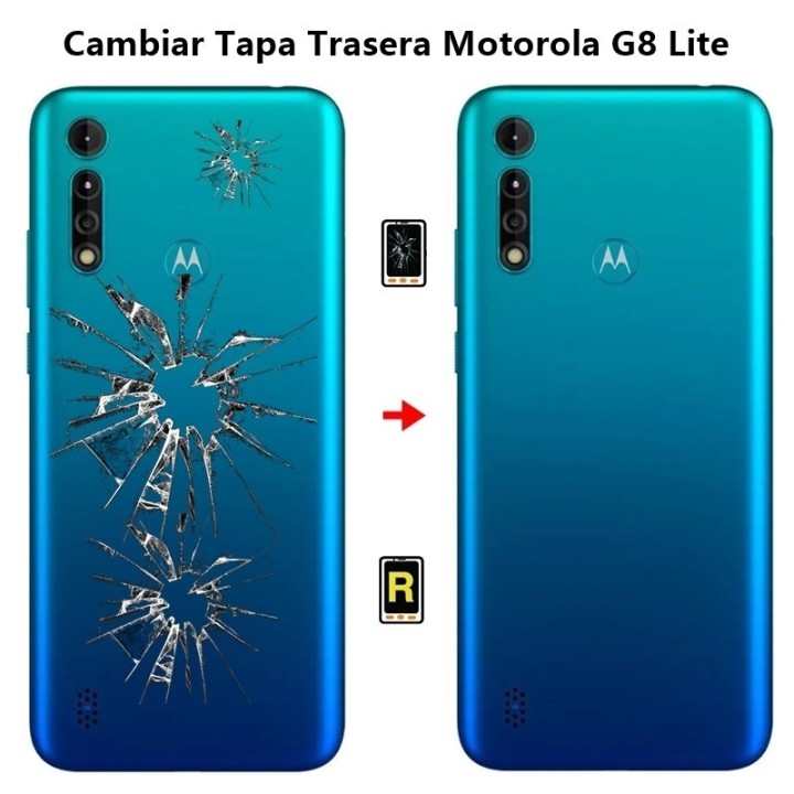 Cambiar Tapa Trasera Motorola G8 Lite