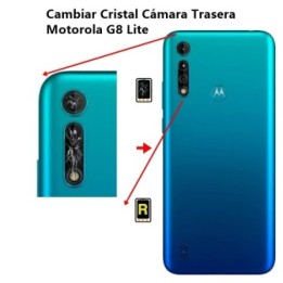 Cambiar Cristal Cámara Trasera Motorola G8 Lite
