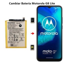 Cambiar Batería Motorola G8 Lite