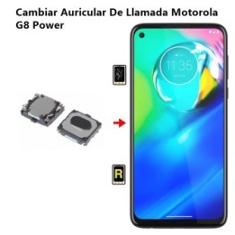 Cambiar Auricular De Llamada Motorola G8 Power