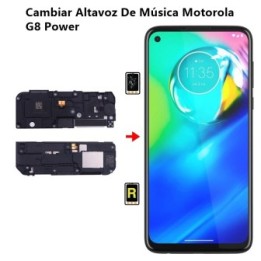 Cambiar Altavoz De Música Motorola G8 Power