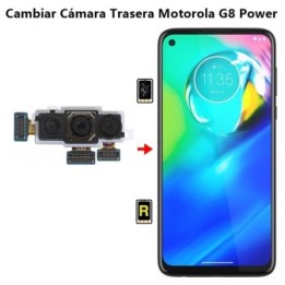 Cambiar Cámara Trasera Motorola G8 Power