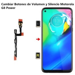 Cambiar Botones de Volumen y Silencio Motorola G8 Power