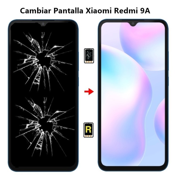 Cambiar Pantalla Xiaomi Redmi 9A