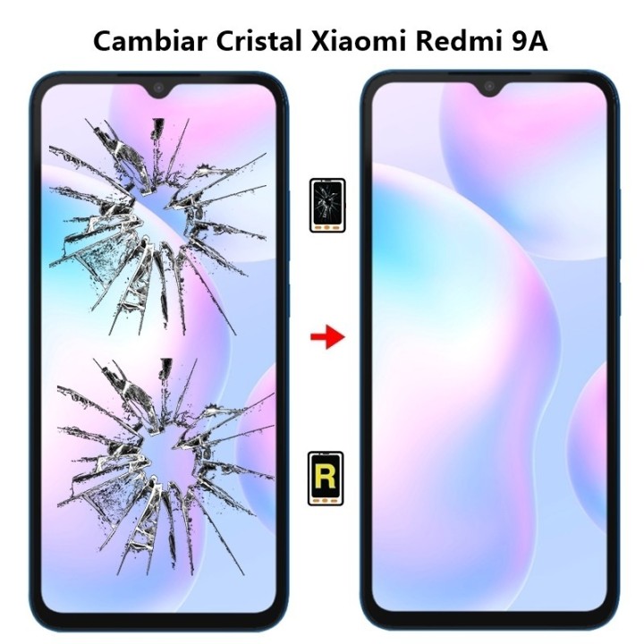 Cambiar Cristal Xiaomi Redmi 9A